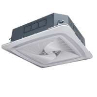 Фанкойл кассетный Haier FCB-085B CN2B, 4,98 кВт, 2-х трубный, с круговым потоком, с ИК пультом, без панели