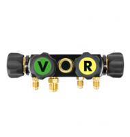 Корпус манометр. кол-ра 4-х вент