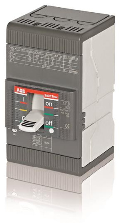 Термо-магнитный автомат T1B 160, 80A 3P ABB